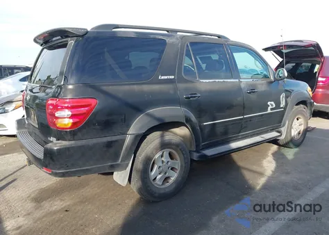 2001 Toyota Sequoia Limited V8 from USA, damaged, VIN 5TDZT38A41S005097